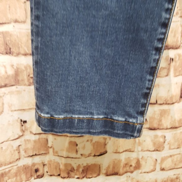 Kut from the Kloth High Rise Crop Straight Leg Jeans Size 6 - Picture 2 of 13